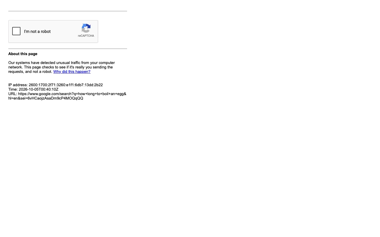 Google with Search without AI Overview