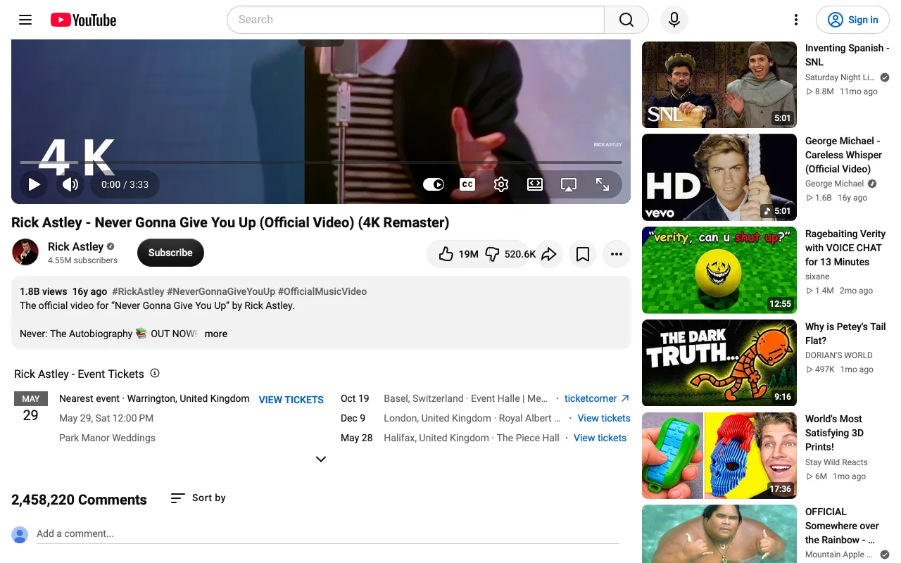 YouTube with Dislike Counts