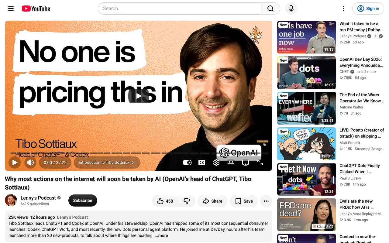 YouTube with YouTube without AI and Premium nags